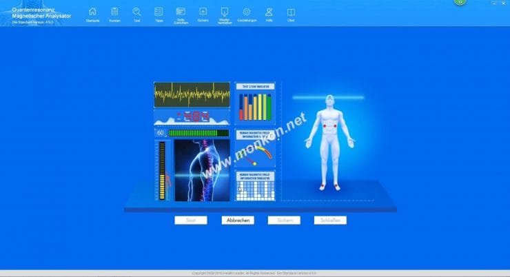 QUANTENRESONANZ MAGNETISCHER ANALYSATOR  4.0 software teaching (12)