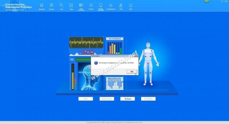 QUANTENRESONANZ MAGNETISCHER ANALYSATOR  4.0 software teaching (14)