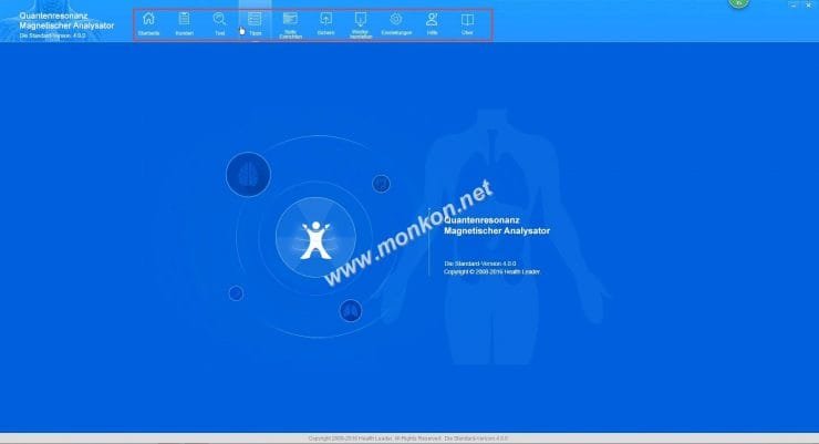 QUANTENRESONANZ MAGNETISCHER ANALYSATOR  4.0 software teaching (21)
