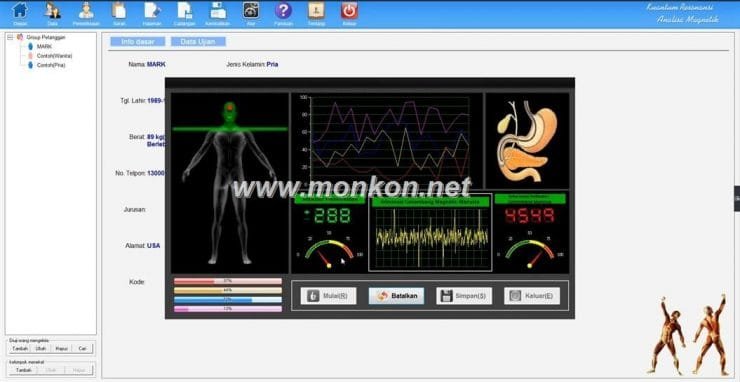 how to use the Indonesian version Quantum Resonance Magnetic Analyzer Kuantum Resonansi Analisa Magnetik (18)