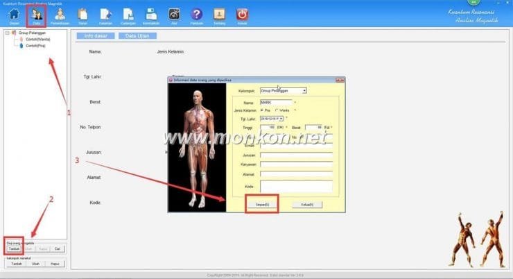 how to use the Indonesian version Quantum Resonance Magnetic Analyzer Kuantum Resonansi Analisa Magnetik (2)