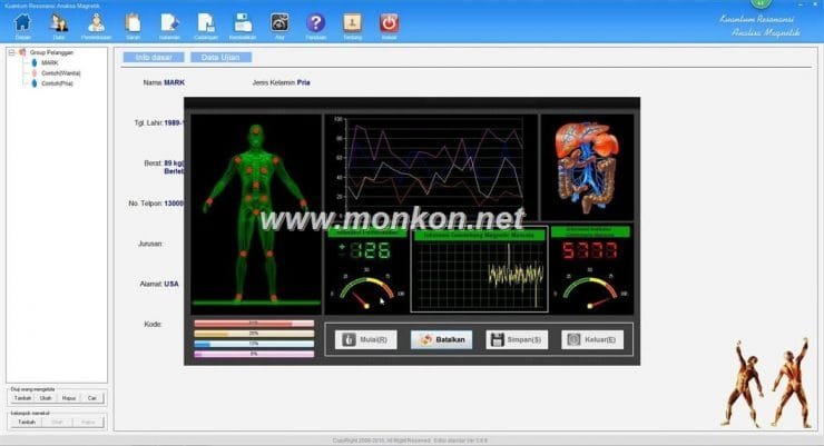 how to use the Indonesian version Quantum Resonance Magnetic Analyzer Kuantum Resonansi Analisa Magnetik (5)