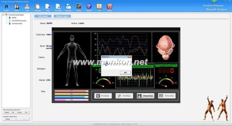 how to use the Kuantum Resonansi Magnetik Analyzer Malay3.9.9 version Quantum Resonance Magnetic Analyzer (11)