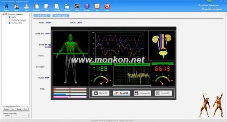 how to use the Kuantum Resonansi Magnetik Analyzer Malay3.9.9 version Quantum Resonance Magnetic Analyzer (5)