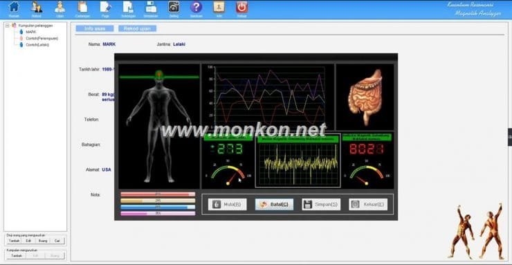 how to use the Kuantum Resonansi Magnetik Analyzer Malay3.9.9 version Quantum Resonance Magnetic Analyzer (6)