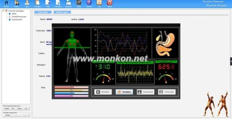 how to use the Kuantum Resonansi Magnetik Analyzer Malay3.9.9 version Quantum Resonance Magnetic Analyzer (7)