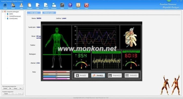 how to use the Kuantum Resonansi Magnetik Analyzer Malay3.9.9 version Quantum Resonance Magnetic Analyzer (8)