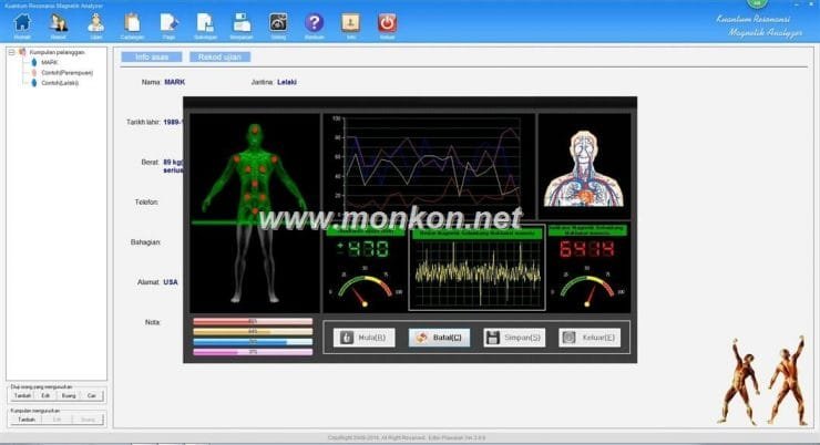 how to use the Kuantum Resonansi Magnetik Analyzer Malay3.9.9 version Quantum Resonance Magnetic Analyzer (9)