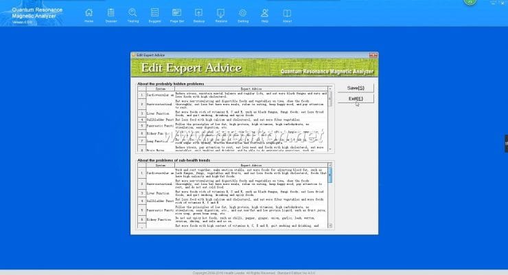 how to use the Quantum Resonance Magnetic Analyzer english 4.0.0 version software (24)