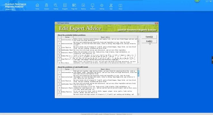 how to use the Quantum Resonance Magnetic Analyzer english 4.0.0 version software (24)