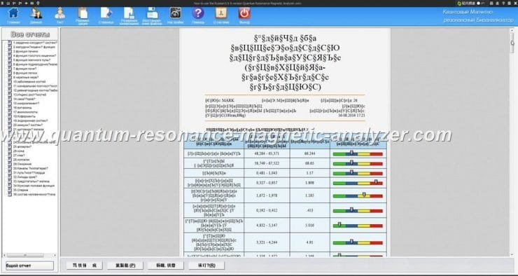 how to use the Russian3.9.9 version Quantum Resonance Magnetic Analyzer (12)