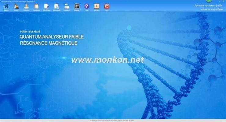 how to use the french version Quantum Resonance Magnetic Analyzer Quantum analyseur faible résonance magnétique (1)