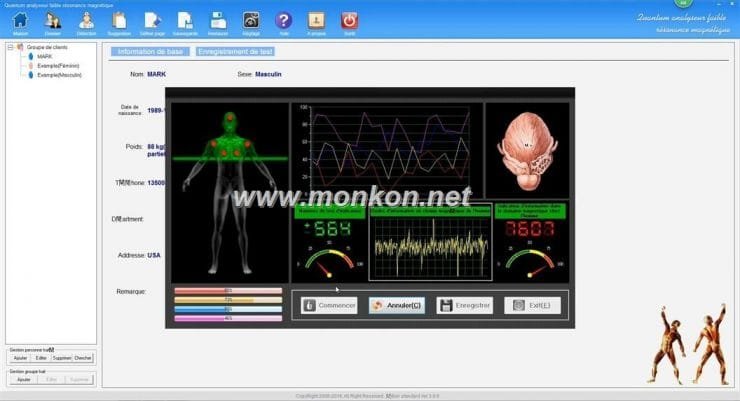 how to use the french version Quantum Resonance Magnetic Analyzer Quantum analyseur faible résonance magnétique (11)