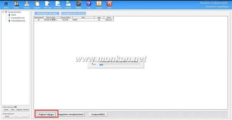 how to use the french version Quantum Resonance Magnetic Analyzer Quantum analyseur faible résonance magnétique (13)