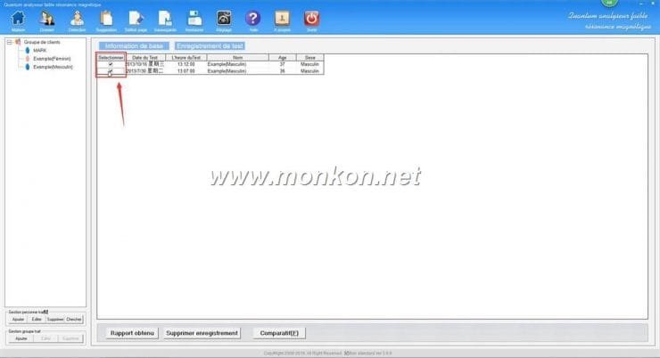 how to use the french version Quantum Resonance Magnetic Analyzer Quantum analyseur faible résonance magnétique (16)