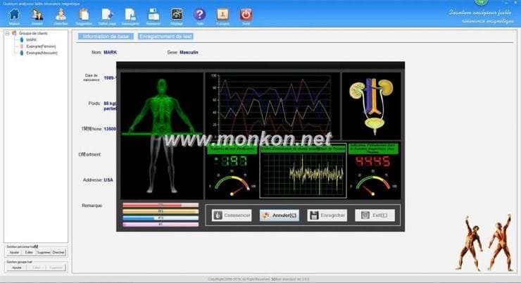 how to use the french version Quantum Resonance Magnetic Analyzer Quantum analyseur faible résonance magnétique (6)