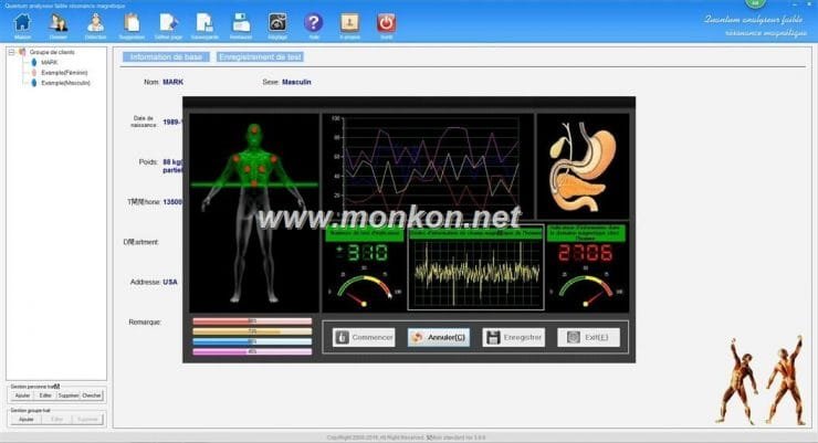 how to use the french version Quantum Resonance Magnetic Analyzer Quantum analyseur faible résonance magnétique (8)